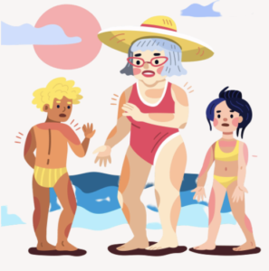 famille au soleil